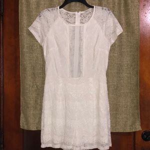 White Lace Romper